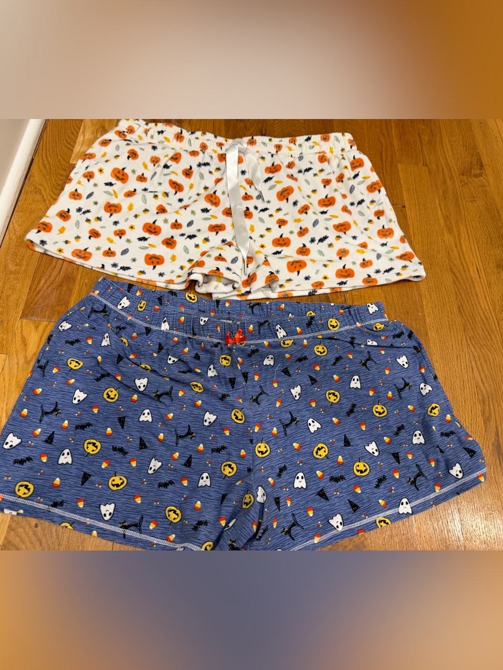 Halloween Print Women's Lounge/pajama Shorts